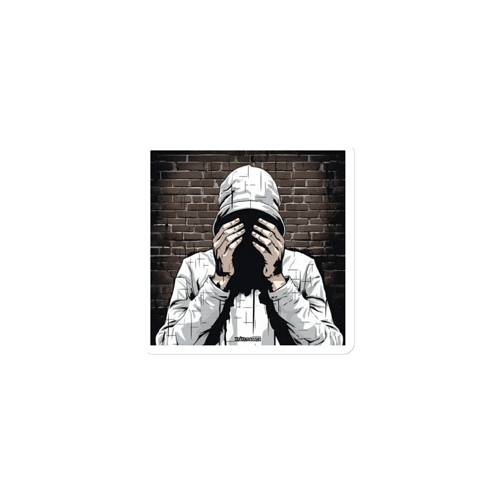PREMIUM VINYL MAGNET ⚫️ Mind Overwhelm product image (1)
