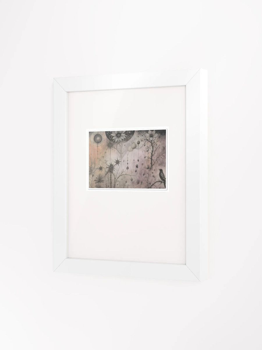 The Secret Garden Sketchbook Artprint Framed product image (3)