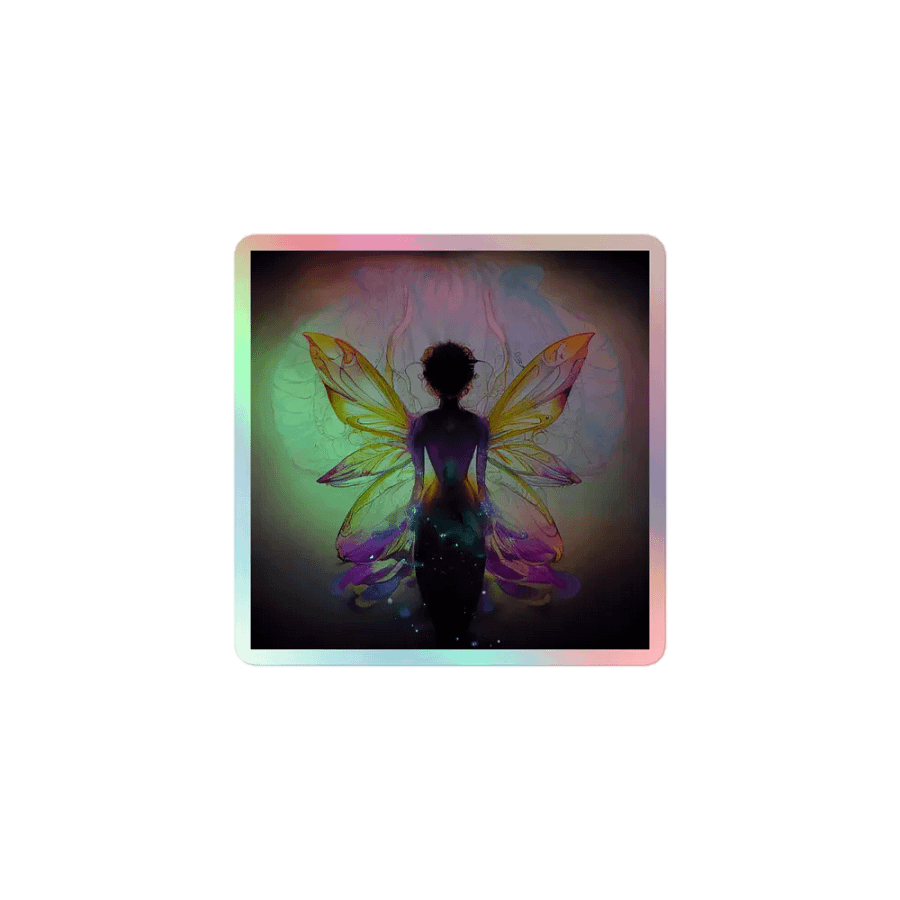 Enchanting Holographic Fairy Wings Sticker Set product image (1)