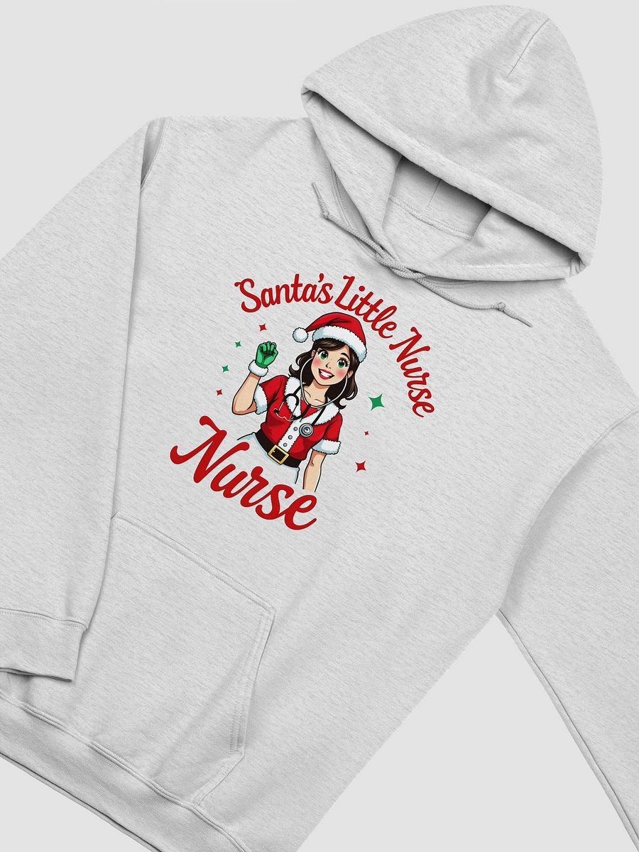 Santa's Stethoscope Nurse Festive Hoodie product image (36)