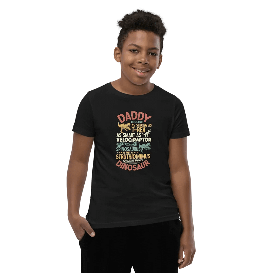 Youth Daddy You Are Dino T-Shirt product image (21)