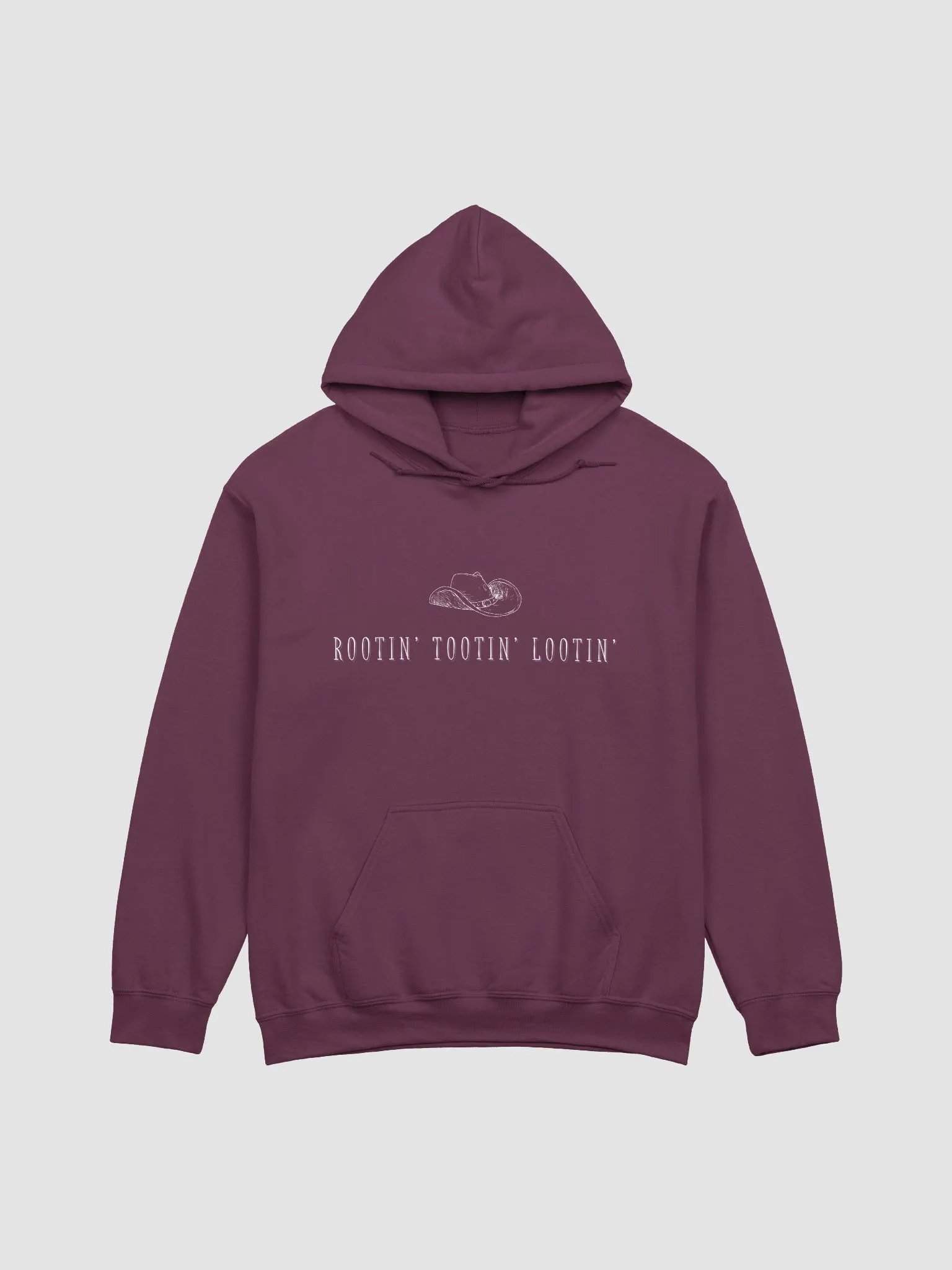 Rootin Tootin Lootin' Hoodie (White Print) product image (6)