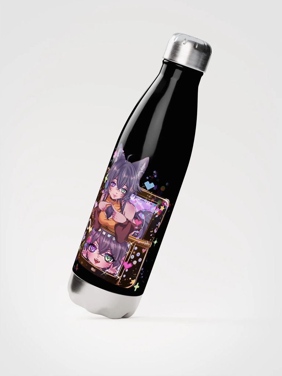 WolfcatRisi Gamer Waifu Stainless Steel Water Bottle product image (4)