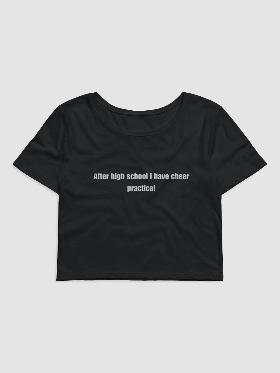 Cheer practice baby tee product image (1)