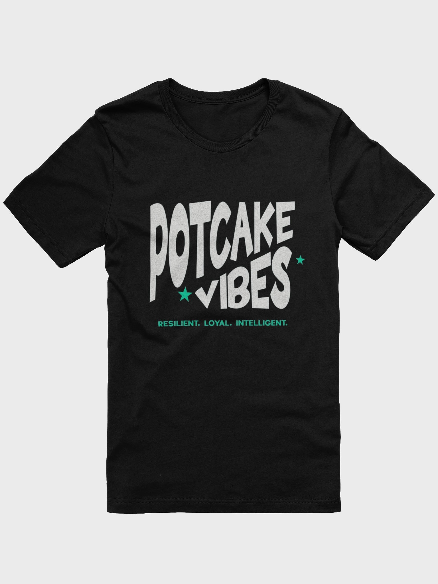 Potcake Vibes T-Shirt - Resilient, Loyal, Intelligent Dog Tee product image (1)