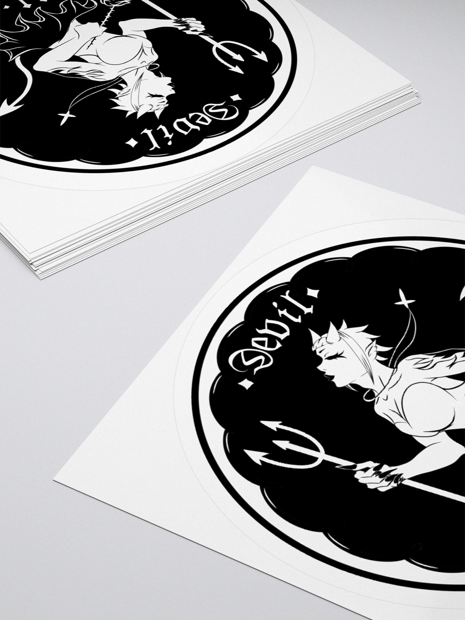 Tarot Collection: 'The Devil' Sticker product image (7)