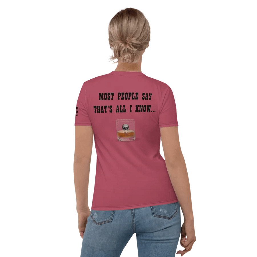 Women's Sad Songs Shirt (Pink) product image (2)
