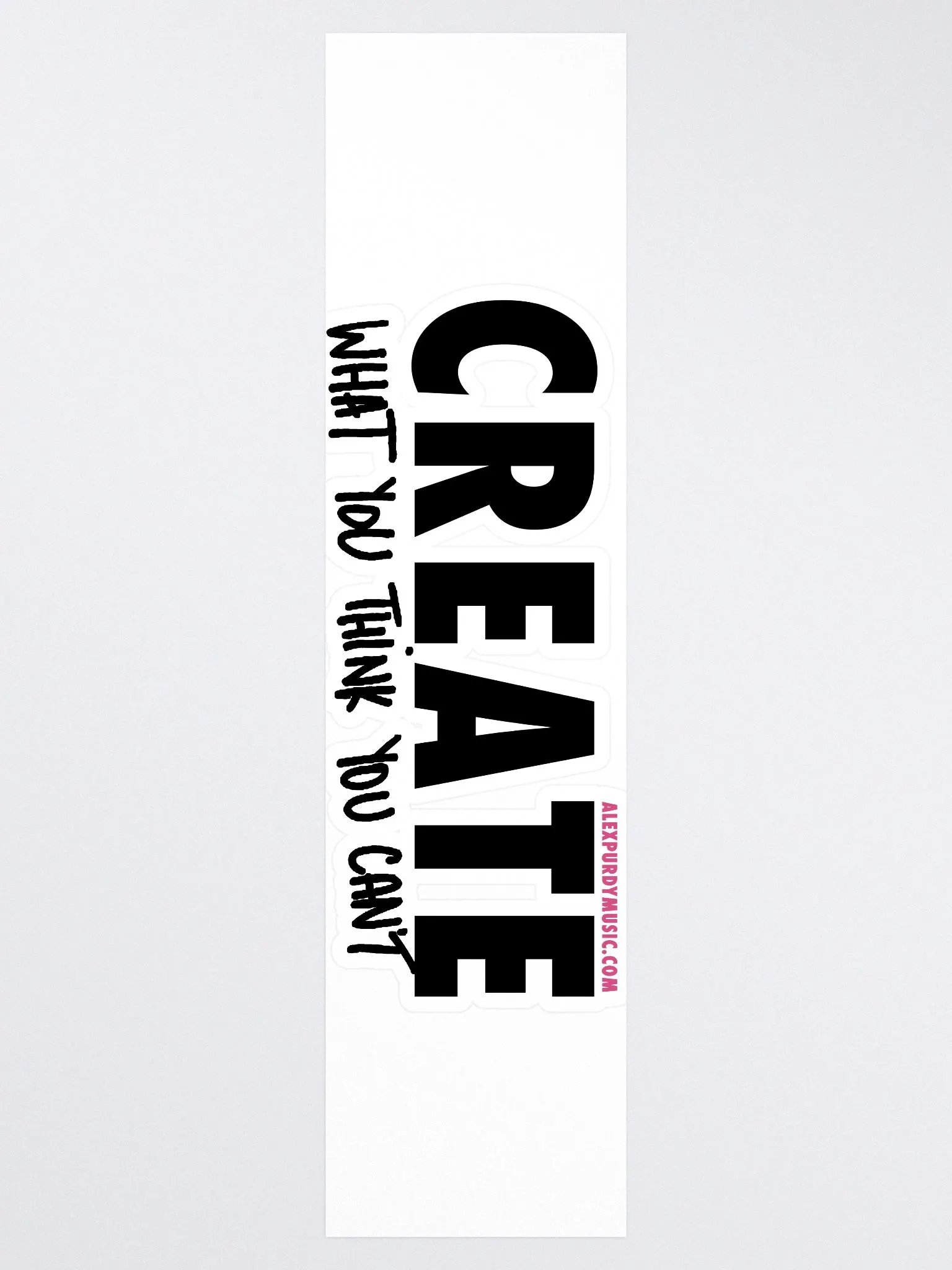 CREATE bumper sticker product image (3)