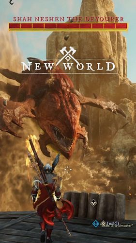 The new Sandworm boss in @playnewworld is INSANE! Such a fun fight and really hard! GG's to New World for this awesome 20 man...