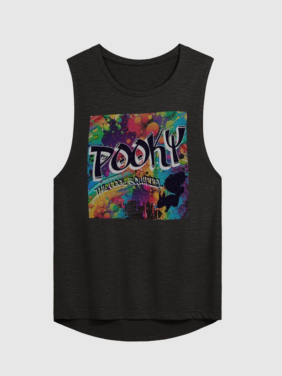 Pooky's Colorful Splatter Women's Muscle Tank product image (1)
