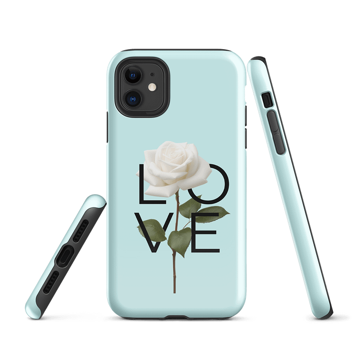 Love Rose Tough iPhone® Case product image (1)