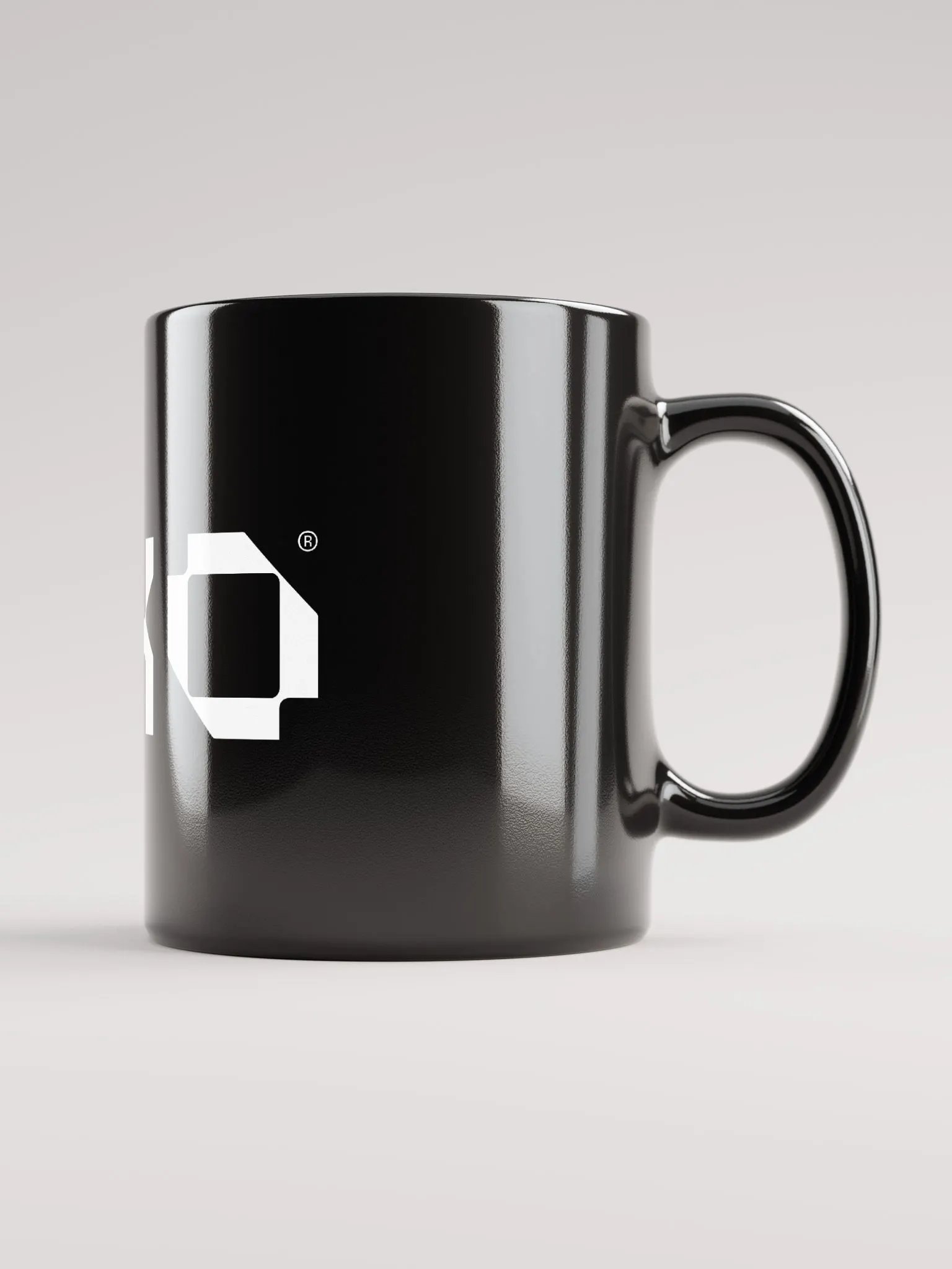 EKO's White Logotype Mug (Black) product image (2)