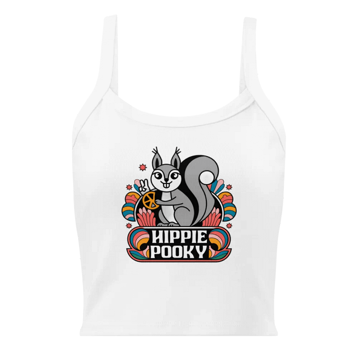 Hippie Pooky Peace Squirrel Tank Top product image (1)