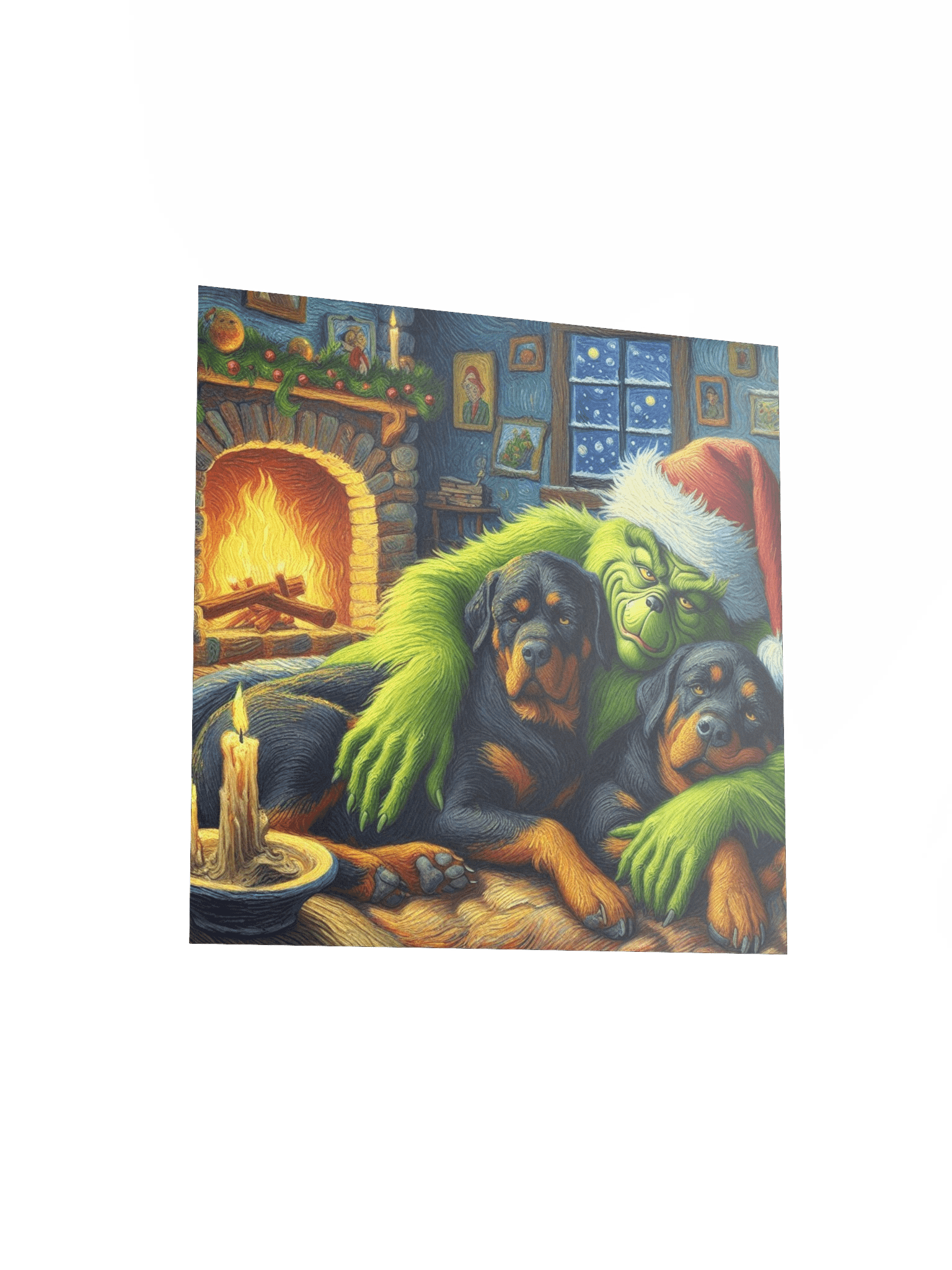 Grinch who stole Rottweilers Matte Poster product image (11)