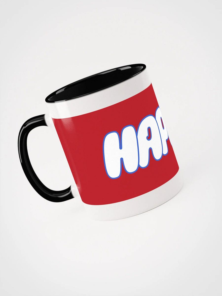 HAPPY Ceramic Mug: Instantaneous Liquid Happiness product image (3)