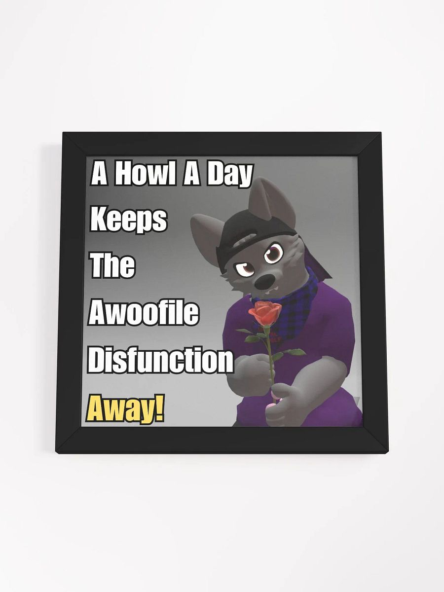 Howl A Day Motivational Poster product image (18)