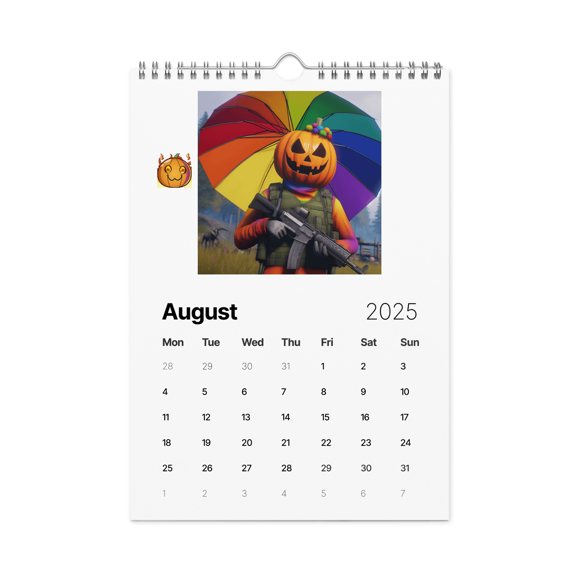 2025 Visionary Wall Calendar product image (2)