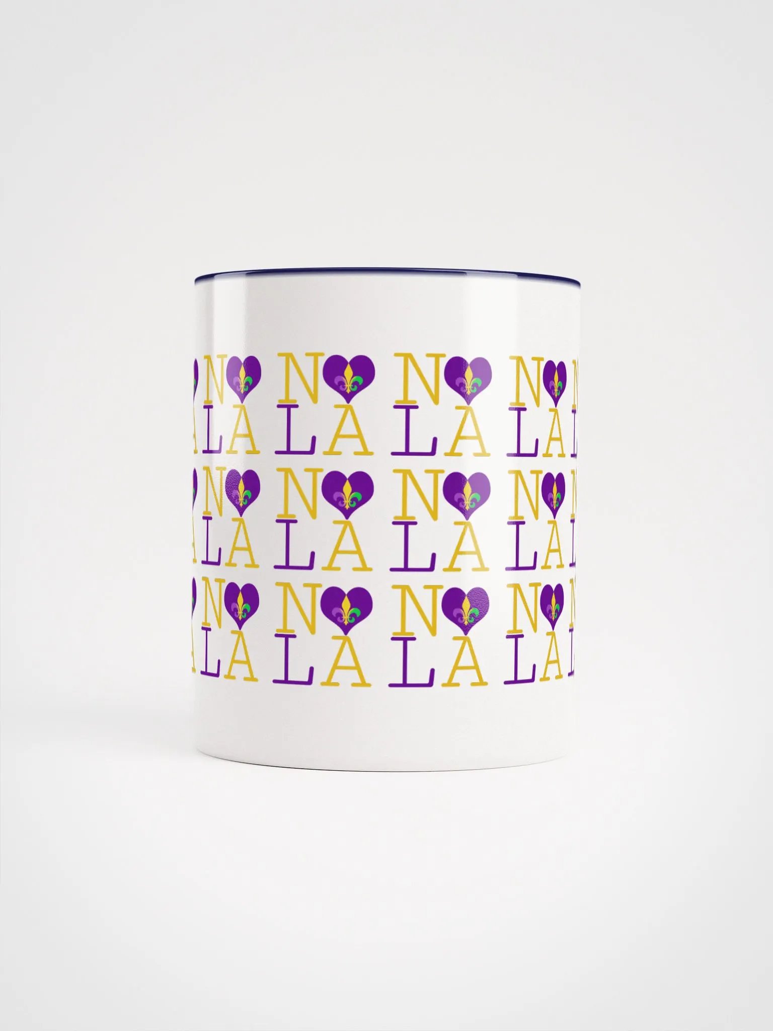 I LOVE NOLA **LEGACY COLOR MUG** (MARDI GRAS 3 INFINITY WALL) product image (30)