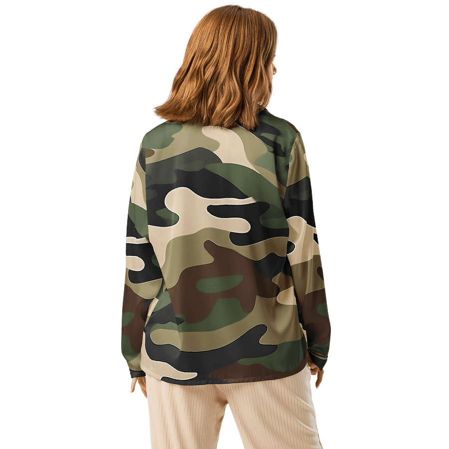 Women's Long Sleeve Pajama Top camo product image (2)