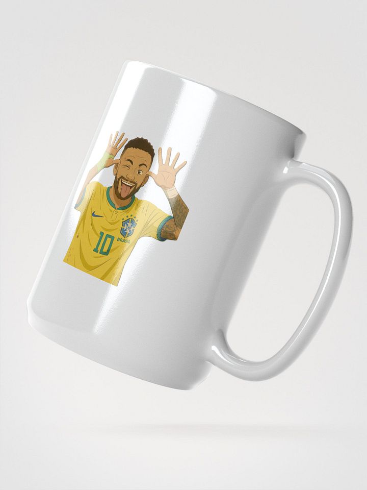 Glossy Mug - Neymar Goal Celebration - Brazil (Various Colours) product image (2)
