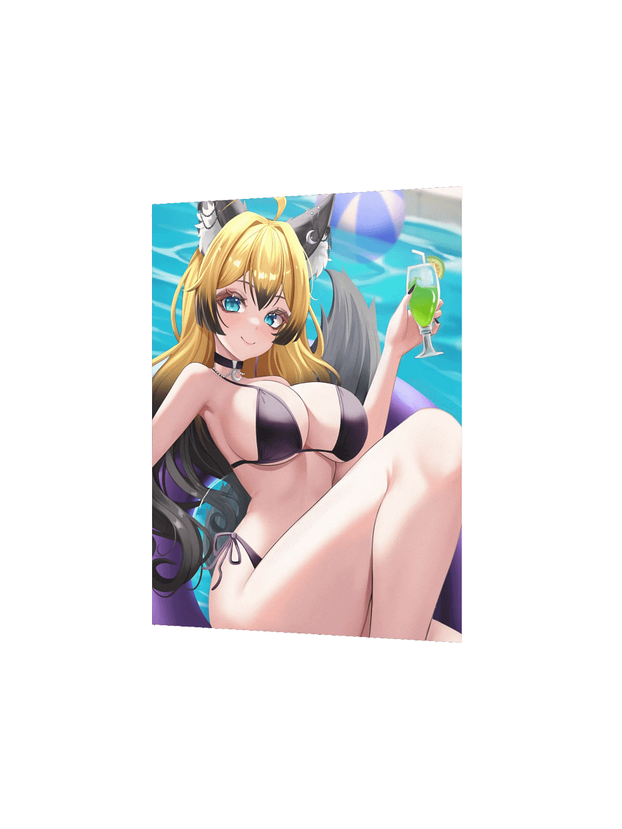 Poolside Paradise Poster product image (2)