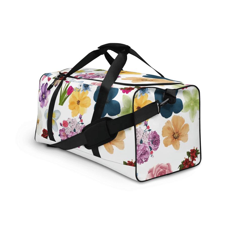 Colorful Flowers Duffle Bag product image (3)