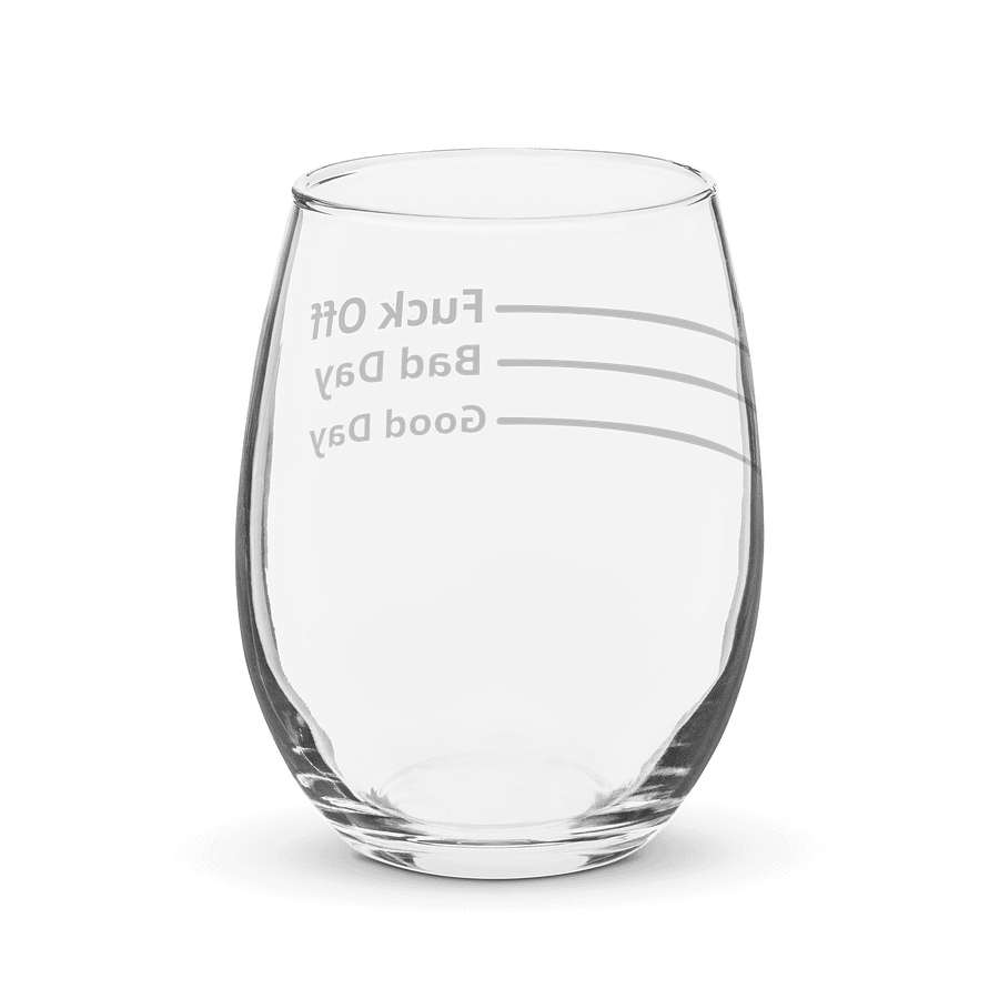 Bold and Unapologetic Stemless Wine Glass product image (2)