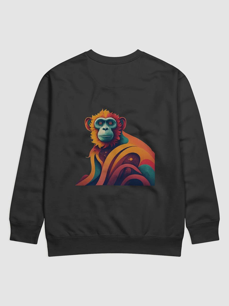 Vibrant Monkey Abstract Premium Sweatshirt product image (2)
