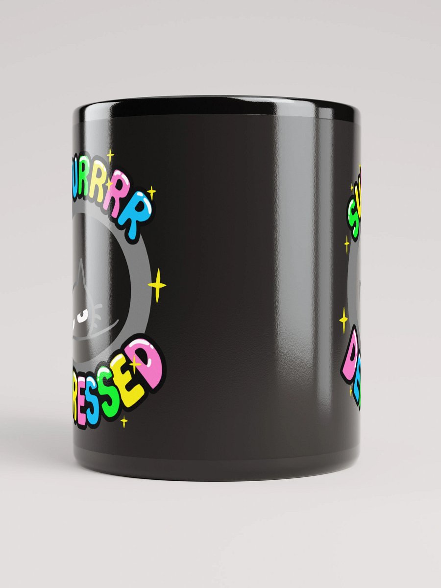 Supurrr Depressed Mug (Black) product image (9)