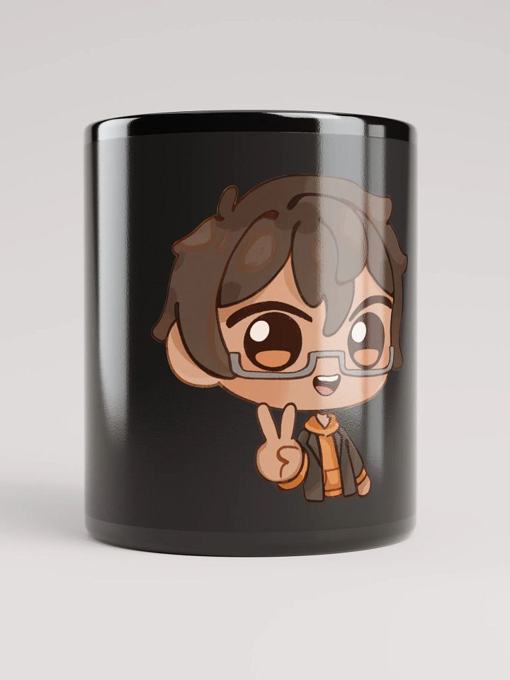 Ted Turtle Black Mug product image (1)