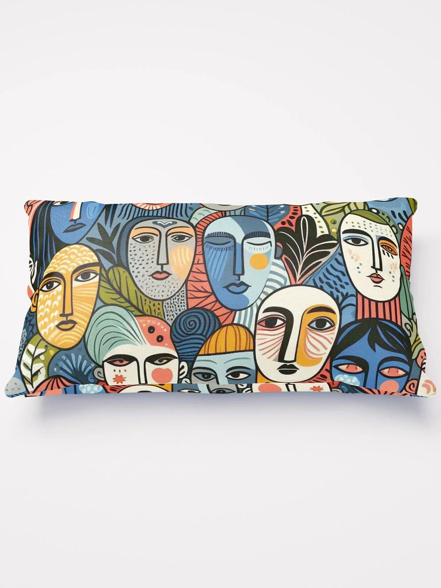 Faces Art Pillow product image (3)