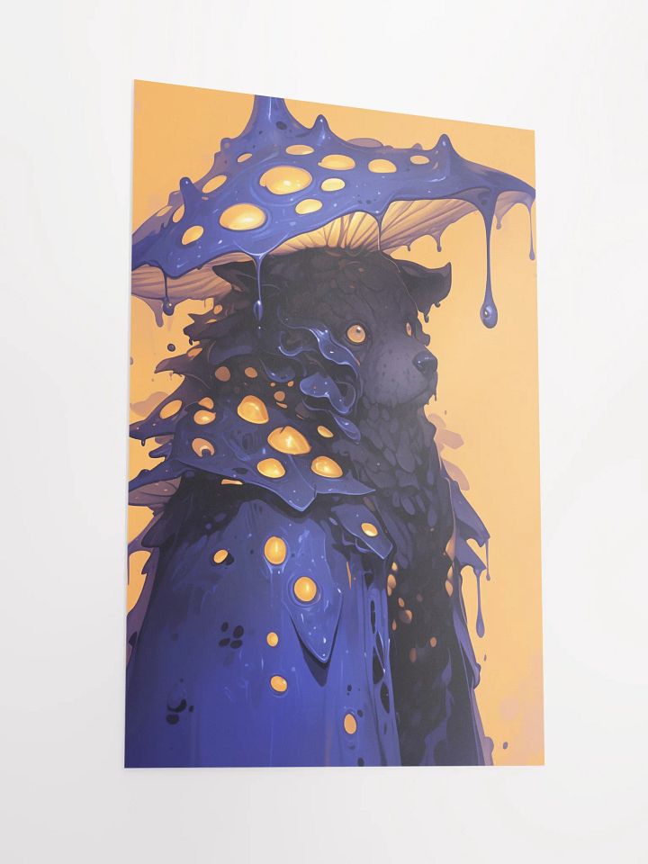 Mystical Mushroom Dog Poster product image (3)