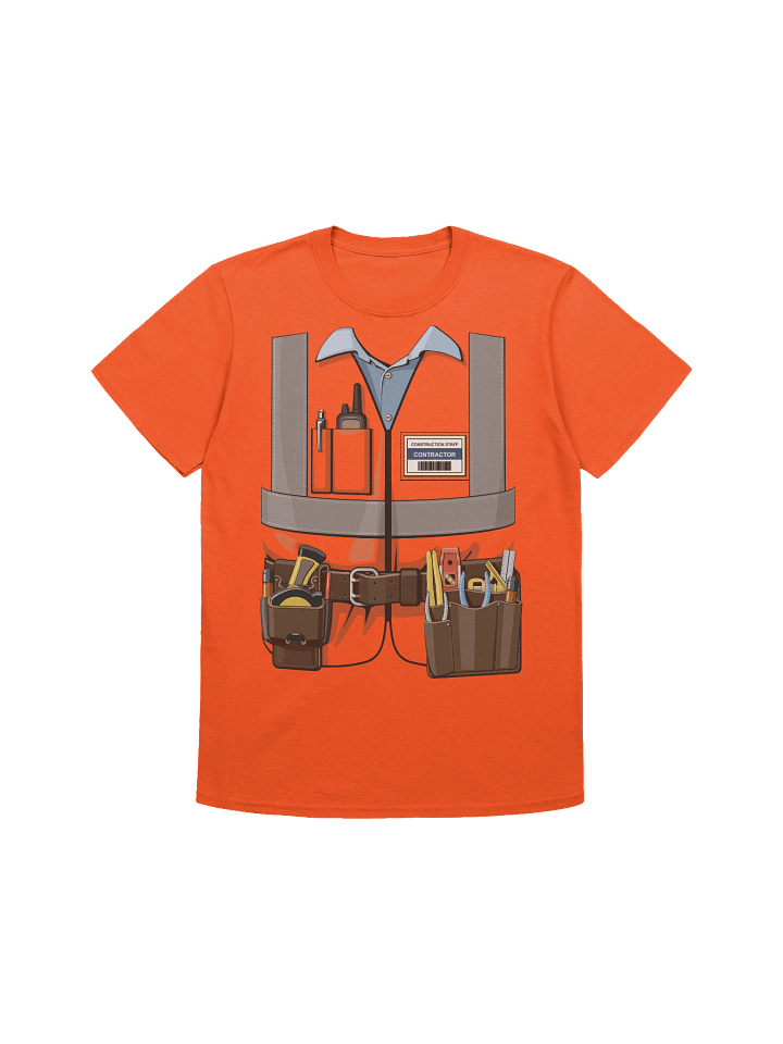 Construction Worker Costume Tee product image (2)