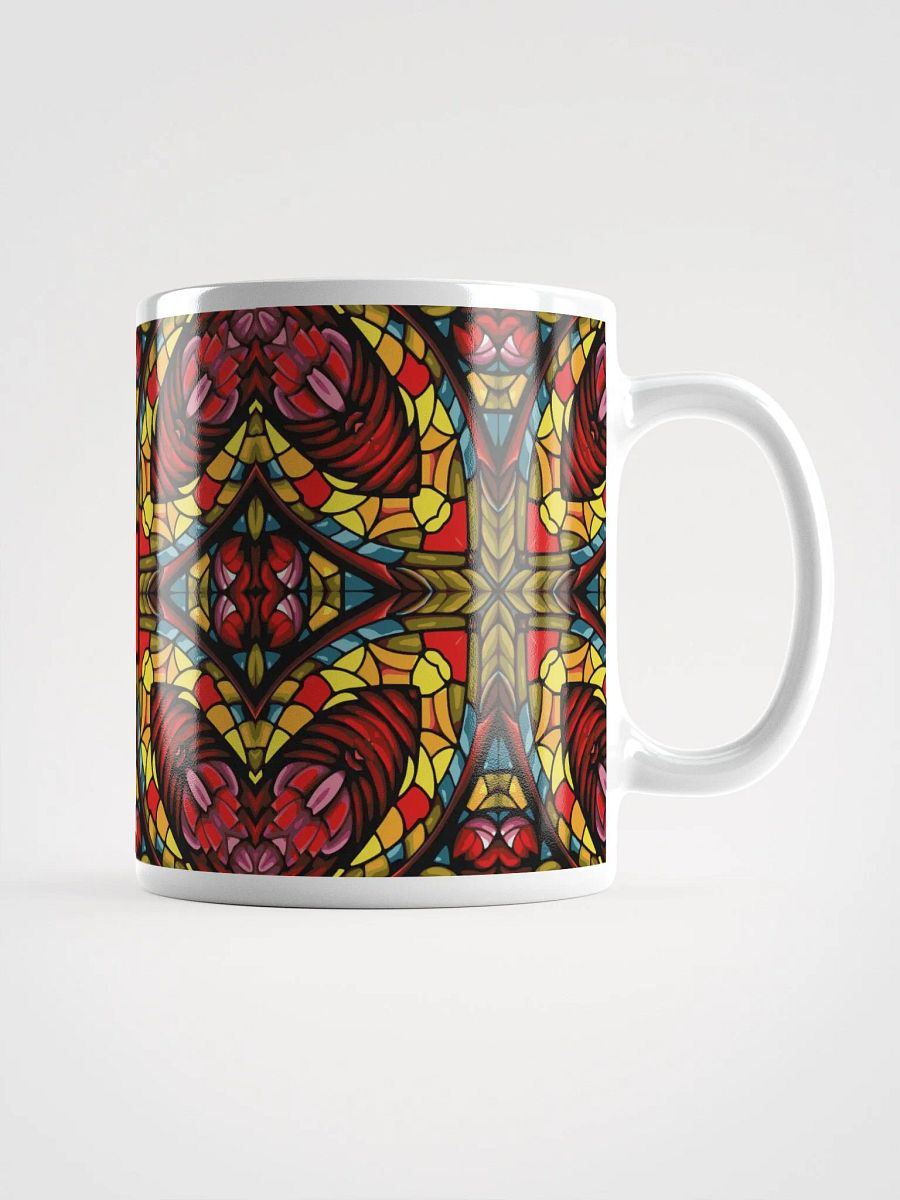 8T Sips Mosaic White Glossy Mug product image (1)