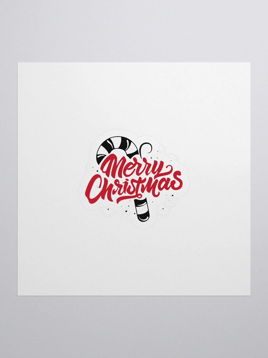 Merry Christmas Premium Sticker product image (1)