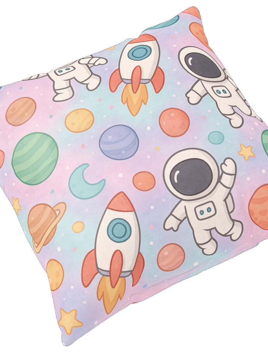Space Walk Modern All-Over Pillow product image (6)