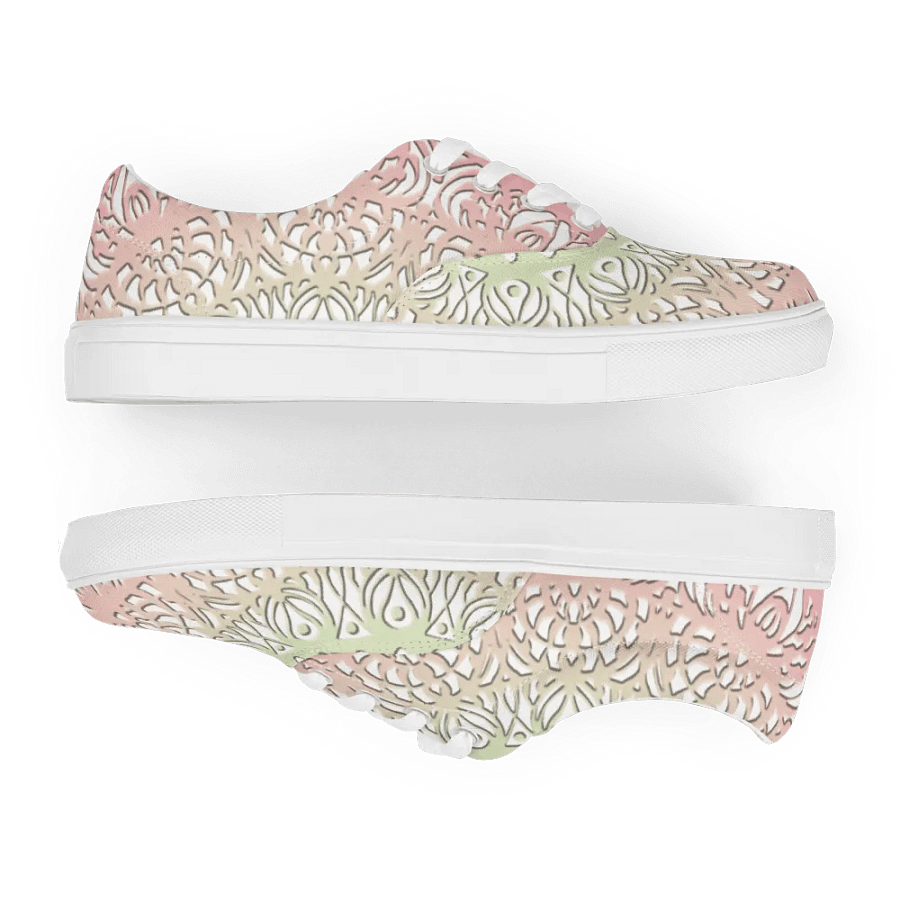 Mandala Magic Lace-Up Canvas Shoes product image (9)