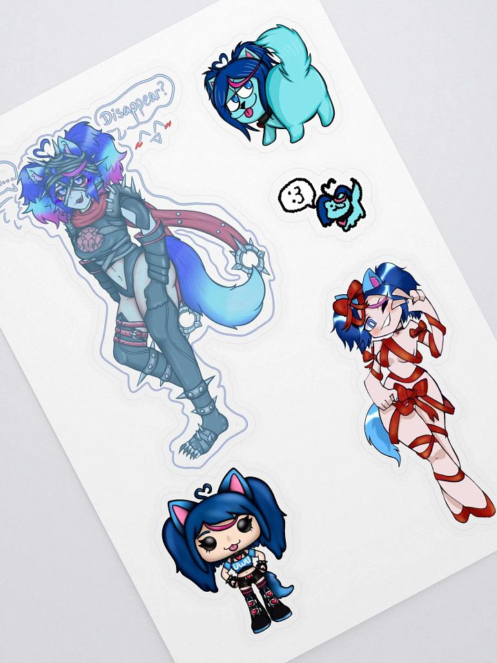 Pretty Kitty Stickers product image (1)