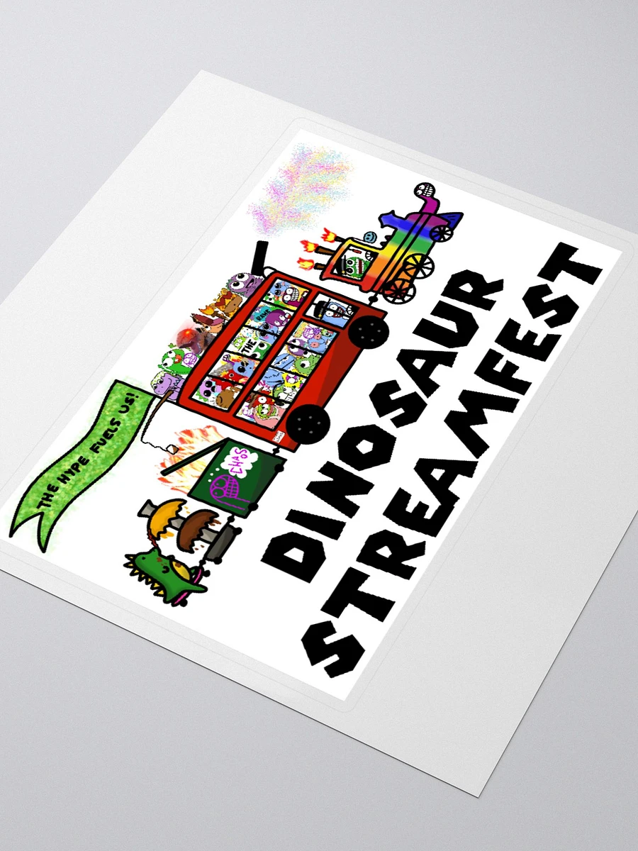 Dinosaur Streamfest Sticker product image (7)
