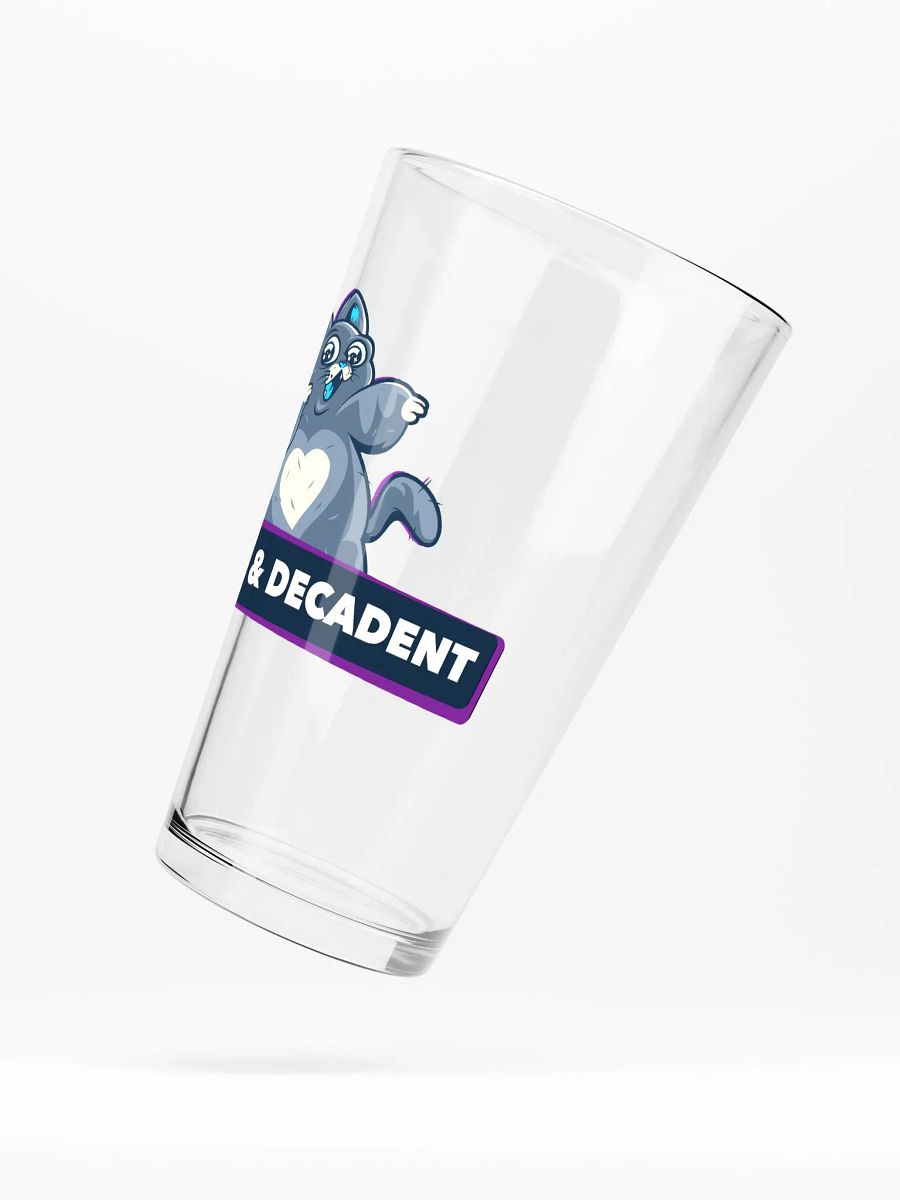 Weak and Decadent Pint Glass product image (5)
