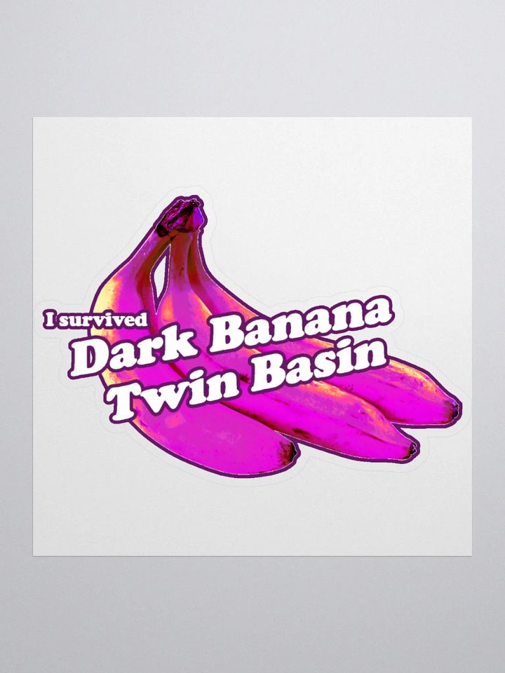 Dark Banana Twin Basin (Sticker) product image (1)