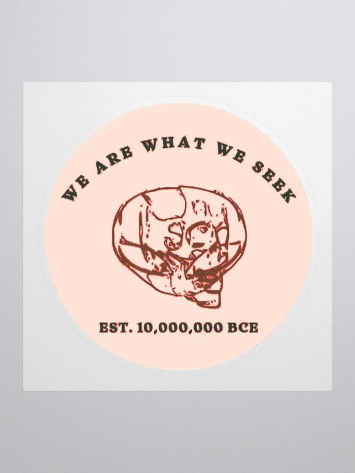 Our Logo Design Kiss Cut Stickers product image (3)