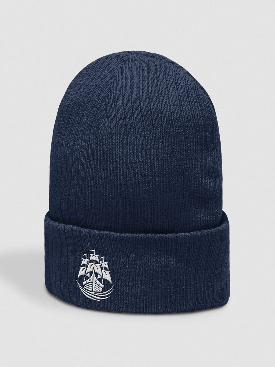 Black Sails Ribbed Knit Beanie product image (13)