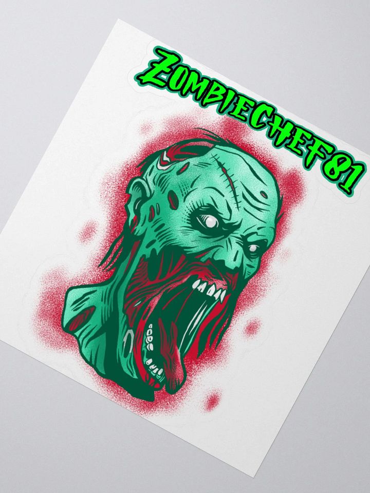 Zombiechef New Sticker product image (2)