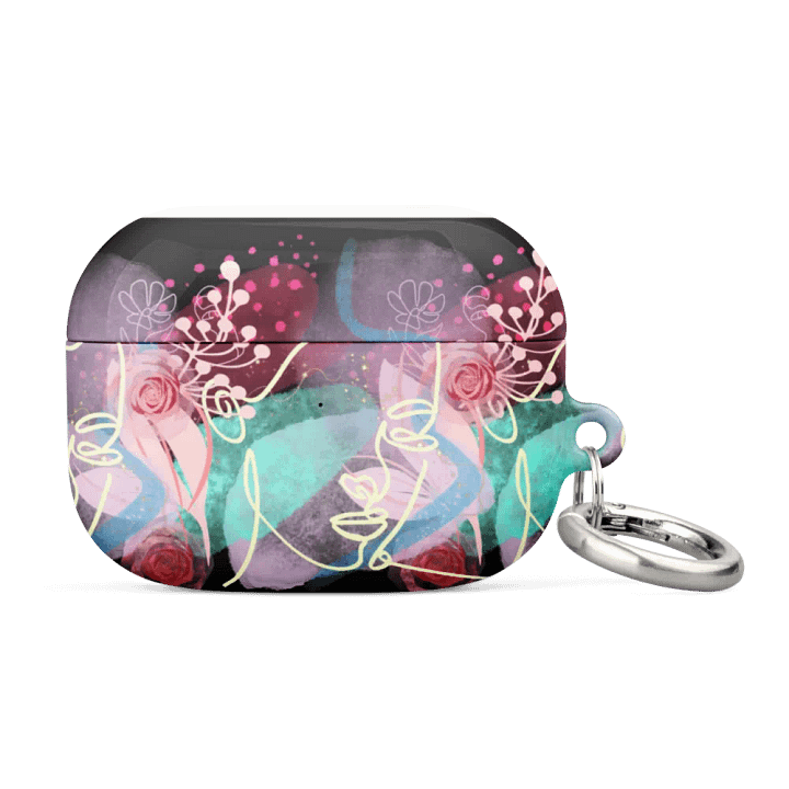 Floral Whirlwind AirPods® Case for the ladies girls teens who love music product image (4)