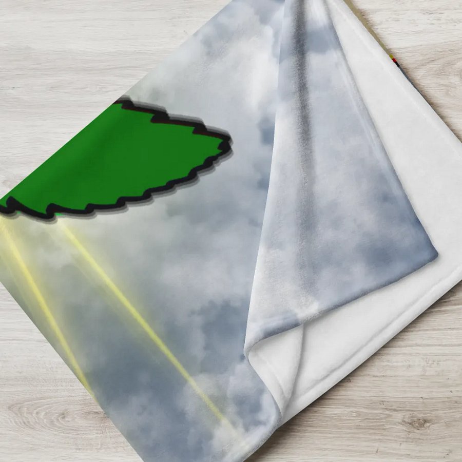 Holy Bud Throw Blanket product image (17)