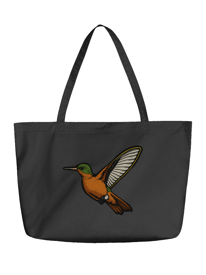 Vibrant Cinamon Hummingbird Eco Tote product image (2)