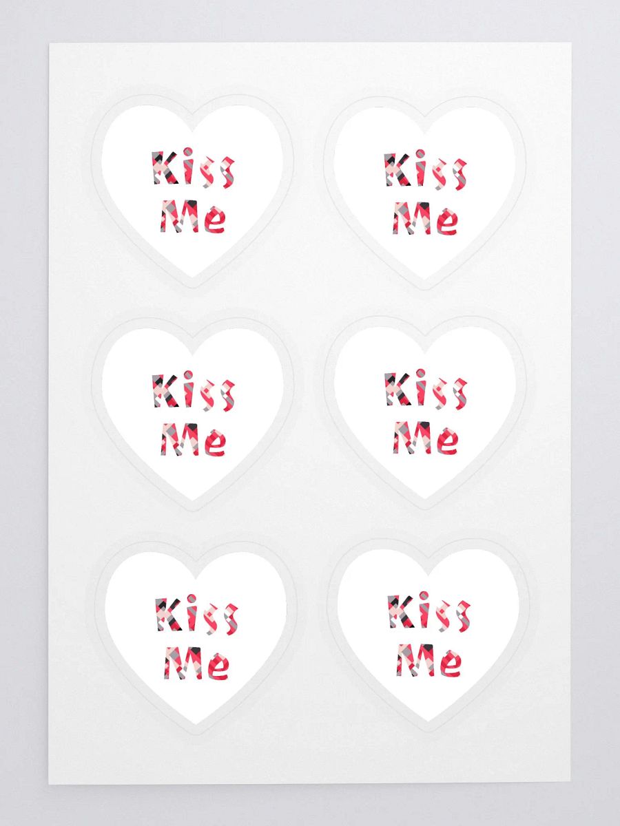 KISS ME TEXT ON WHITE product image (3)