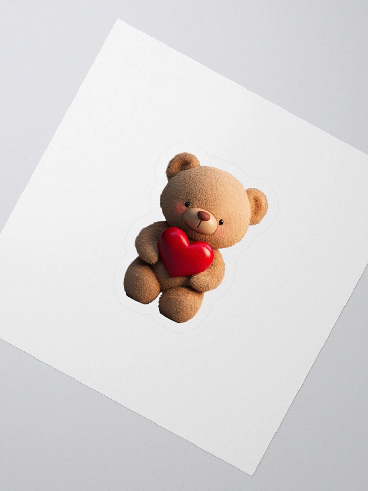 Cute Teddy Bear Sticker product image (2)