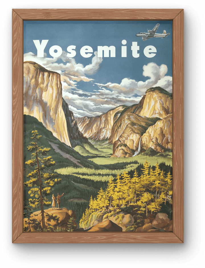 [Digital] Yosemite - United Air Lines (1945) product image (1)